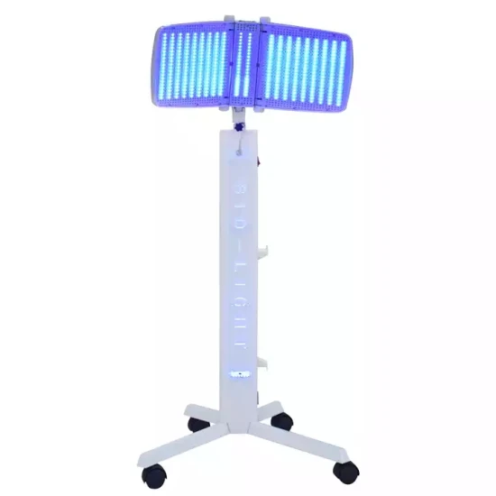 Terapia della luce LED PDT per la cura della pelle dell'acne con terapia della luce a infrarossi blu