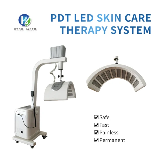 Luce LED PDT per la cura della pelle dell'acne con dispositivo per terapia della luce a infrarossi rossi