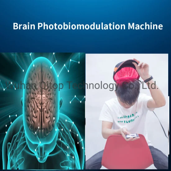 Casco per applicazione di terapia della luce NIR transcranica Tpbm vicino all'infrarosso da 810 nm