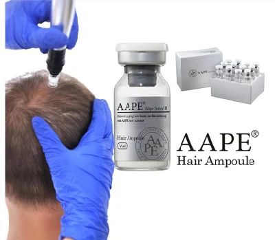 Aape Efficient Hair Growth Stem Cell Donna Uomo Fattori di ricrescita Trattamento anticaduta per la prevenzione della caduta dei capelli, riparazione dei capelli e trattamento antirughe della pelle