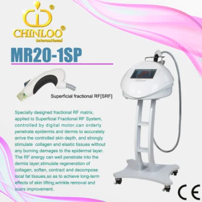 Srf+PDT Microneedle e radiofrequenza frazionata superficiale stringono la macchina per la bellezza della pelle (MR20-1SP)