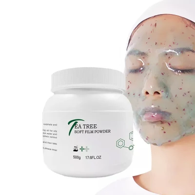 Maschera sbiancante per il viso con fango matcha e argilla morbida all'uva biologica naturale sbiancante